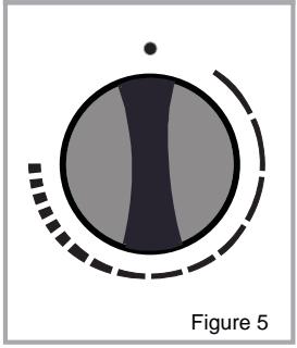 WESTLINE WFP56IX - Manette thermostat du four: - 2