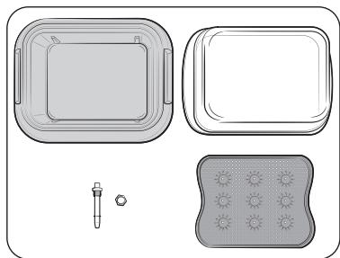 SAMSUNG NV7B6799AAK - Assemblage du récipient à vapeur (modèles applicables uniquement) - 1