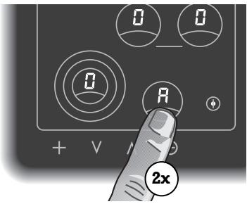 GAGGENAU CK 482-100 - Désactivation de l'accélérateur automatique de chauffe - 1