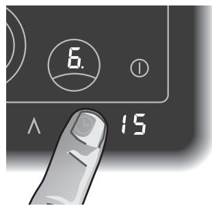 GAGGENAU CK 482-100 - Programmation du minuteur avec arrêt du foyer - 4