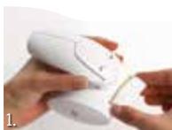 WELLBOX S MENTHE A L'EAU - Pour nettoyer la tête roll ③: - 1
