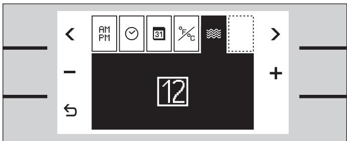 GAGGENAU BS 254-100 - Régler la date - 2