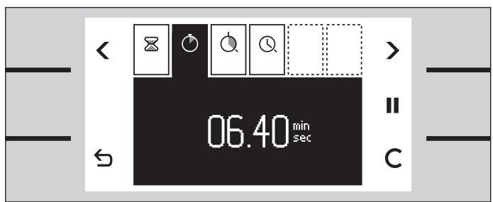 GAGGENAU BS 254-100 - Lancer le chronomètre - 3