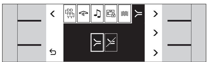 GAGGENAU BS 254-100 - Revenir aux réglages de la livraison. - 8