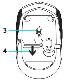 LOGITECH MK235 - Fonctions de la souris - 2