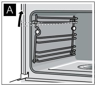 NEFF C47C22N3CO - Décrocher les supports - 1