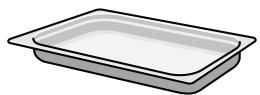 NEFF C47C22N3CO - Bac de cuisson, perforé, GN 1/3, 40 mm de profondeur - 1