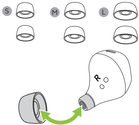 JABRA ELITE4 - Instructions de port - 3
