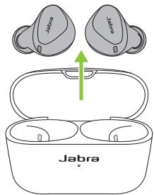 JABRA ELITE4 - Allumer/Éteindre les Écouteurs - 1