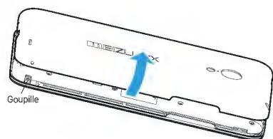 MAROUE MX3 16G0 BLANC - Ouvrir le cache de la batterie - 3