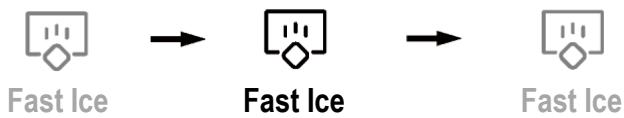 HAIER HFR79F19EFGK - Fast Ice funktsoon - 1