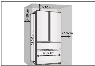 HAIER HFR79F19EFGK - Seadmet tsentreerimine ja niveleerimine - 1