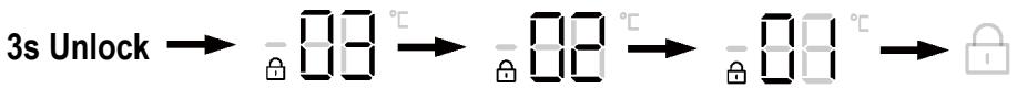 HAIER HFR79F19EFGK - Bloquear/desbloquear o paine! - 1