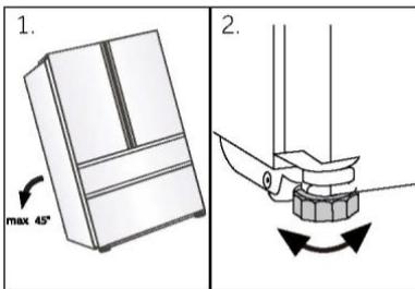 HAIER HFR79F19EFGK - Cihazin hizalanmasi - 2