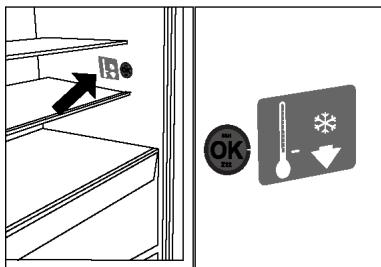 HAIER HFR79F19EFGK - OPCIONALIS: OK-homérséklet jelzö - 1