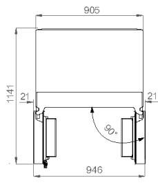 HAIER HFR79F19EFGK - Helyigényt illető javaslatok - 2