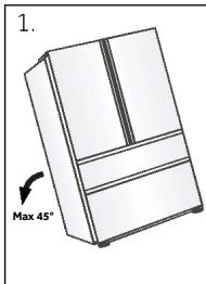 HAIER HFR79F19EFGK - Alignement de l'appareil - 2