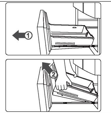 HAIER HFR79F19EFGK - Tiroir supérieur du congélateur amovible - 1