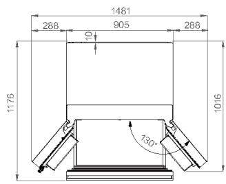 HAIER HFR79F19EFGK - Doporucení ohledné prostoru - 1