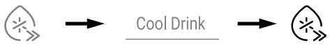 HAIER HFR79F19EFGK - 2.Cool Drink function: - 1