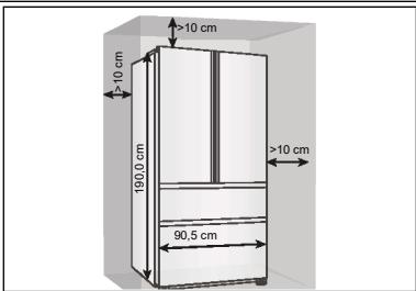 HAIER HFR79F19EFGK - Nivelación del electrodomístico - 1