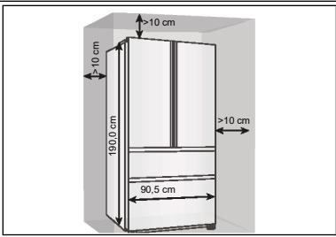 HAIER HFR79F19EFGK - Alignement de l'appareil - 1