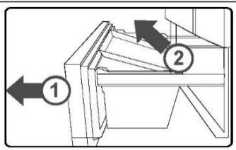 HAIER HFR79F19EFGK - Çıkarilabilir alt dondurucu seksmecesi - 1