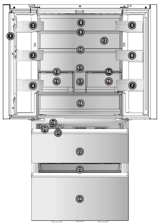HAIER HFR79F19EFGK - MÄRKUS. - 1