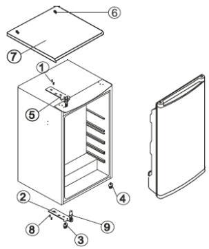 THOMSON TH-TTR6SSA+++ - DOOR CONVERSION - 2
