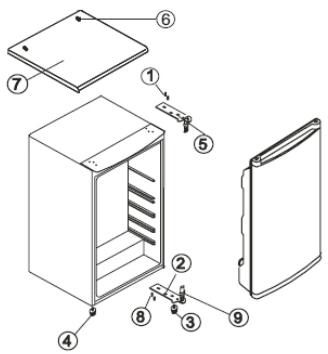 THOMSON TH-TTR6SSA+++ - DOOR CONVERSION - 1