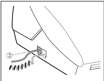 SAGEMCOM PHONEFAX 2620 - RACCORDEMENT DE LA LIGNE TELLEPHONIQUE Pour les modèles avec combiné - 1