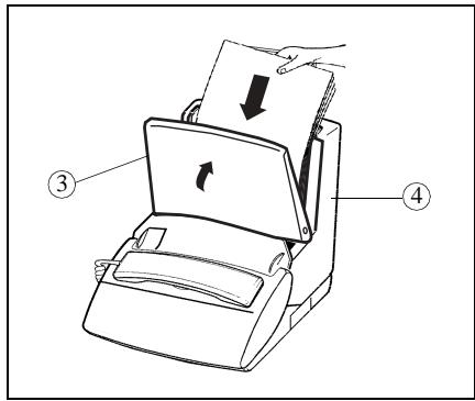 SAGEMCOM PHONEFAX 2620 - POUR LES MODELES AVEC BAC PAPIER FIXE (100 PAGES) - 2