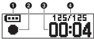 OLYMPUS VP-10 - Lors de l'enregistrement - 1