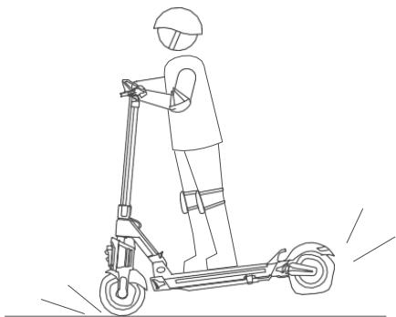 DUALTRON barryMINIMOTORSTROTTINETTEPOP52V14A - como utiliser el patinete électrique - 6