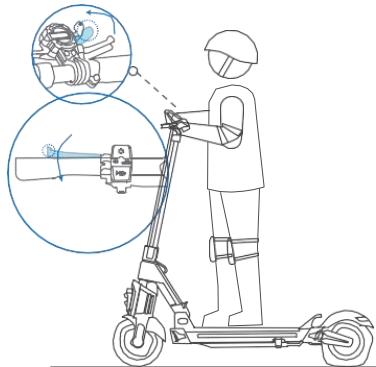 DUALTRON barryMINIMOTORSTROTTINETTEPOP52V14A - como utiliser el patinete électrique - 2