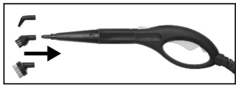 DIRT DEVIL Vaporey M 385-2 - Embouts brosses - 1