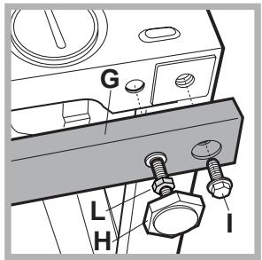 HOTPOINT-ARISTON CAWD 129 - Réglage de la machine en hauteur. - 1