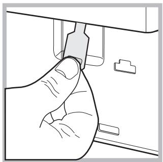 HOTPOINT-ARISTON CAWD 129 - Ouverture manuelle du hublot - 2