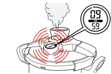 SEB CLIPSO CHRONO 8 L - Pendant la cuisson - 1