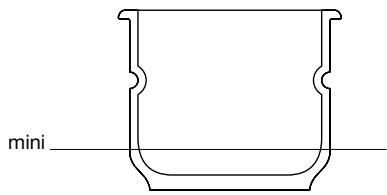 SEB CLIPSO CHRONO 8 L - Remplissageminimum - 1