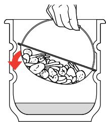 SEB CLIPSO CHRONO 8 L - Pour les modèles équipés de 2 rangées de supports intégrés : - 1