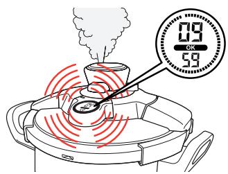 SEB CLIPSO CHRONO 8 L - Pour fixer le module de commande sur le couvercle - 2