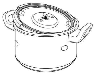 SEB CLIPSO CHRONO 8 L - Remise en place du joint - 1
