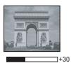 BENQ W1100 - Ajustement de contraste - 1