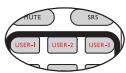 BENQ W1100 - Réglage du mode util. 1/mode util. 2/mode util. 3 mode - 2