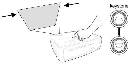 INFOCUS IN 24 PLUS - Distorsion trapézoidale - 1
