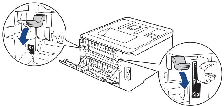 BROTHER NC - Charger des enveloppes et imprimer à partir de la fente d'alimentation manuelle - 3