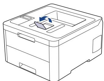 BROTHER NC - Charger et imprimer du papier à partir de la fente d'alimentation manuelle - 1