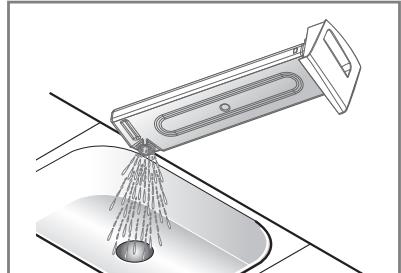 LG RC8020 WH - Vidage du bac de récapération d'eau - 2