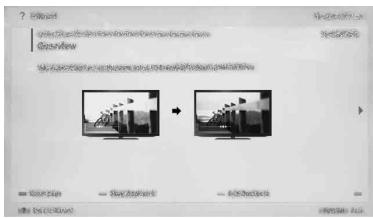 SONY KDL 32HX750 - Nouvel affichage de la page pendant l'utilisation du téléviseur - 1